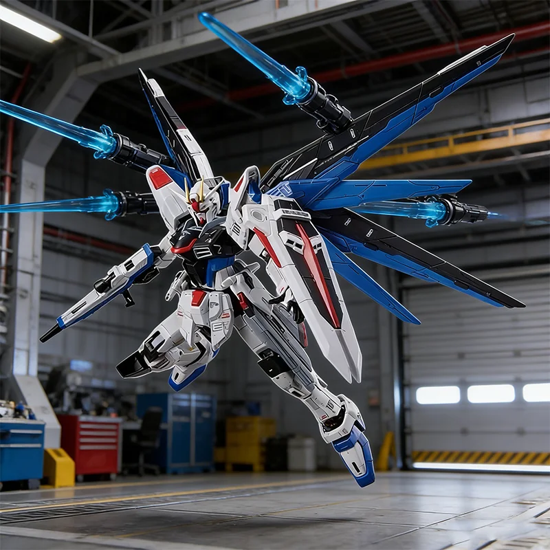 【مخزون جاهز】Supa Mg Base Tamashii Nations نموذج الحرية الحصري - تمثال Shanghai Ver. لعبة مجسمة تجميع الألغاز للأطفال من جي سي