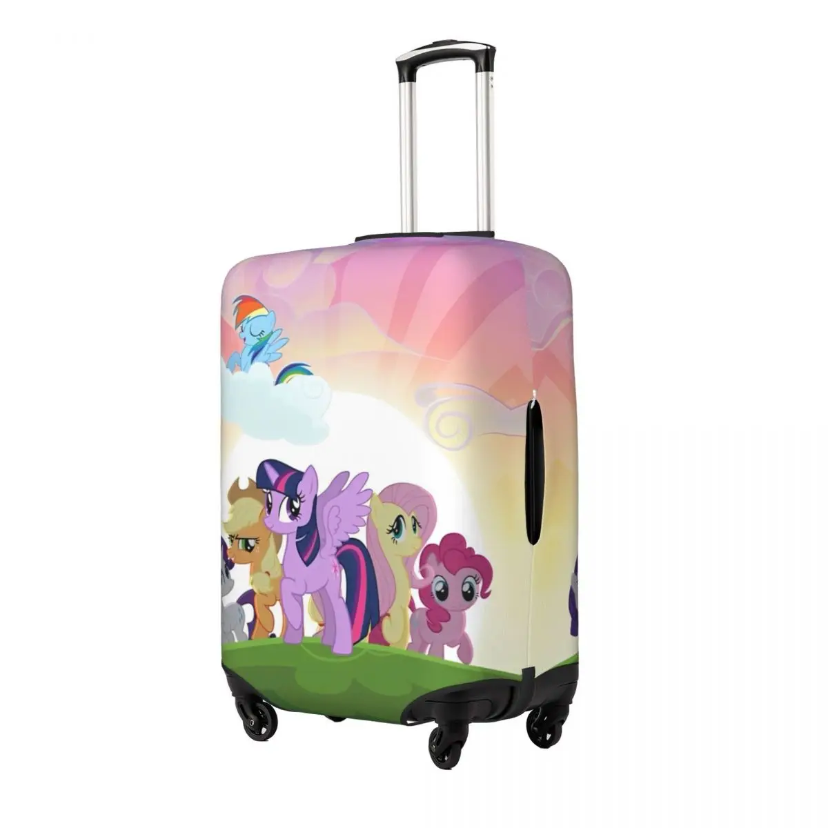 MINISO My Little P-pony Suitcase Cover Flight Travel Strectch Luggage Case Protection