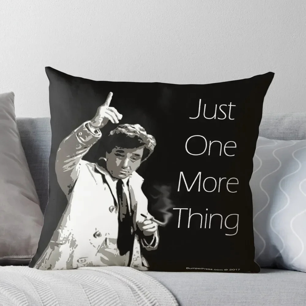 

Lt. Columbo Throw Pillow pillows decor home Pillowcase Pillow
