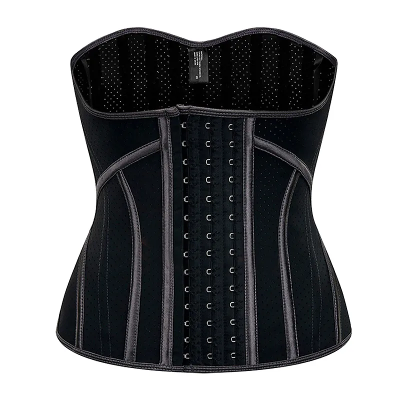 

ANDREAGIRL underwear body Shaper women Bustiers colombian girdles Waist Trainer Corsets Latex gaine ventre Steel slimming 2508