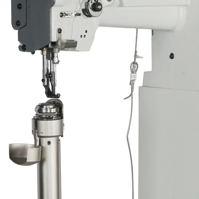 8365 Machine Per Cucire Sewing Machines Factory Lock Industrial Post Bed Compound 8365 Sewing Machine