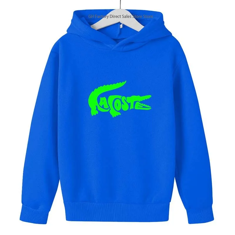 Kinder Frühling Herbst lässig einfache Brief druck Langarm Hoodie 2-13 Jahre Jungen Mädchen tägliche Outfits Tops Kinder kleidung