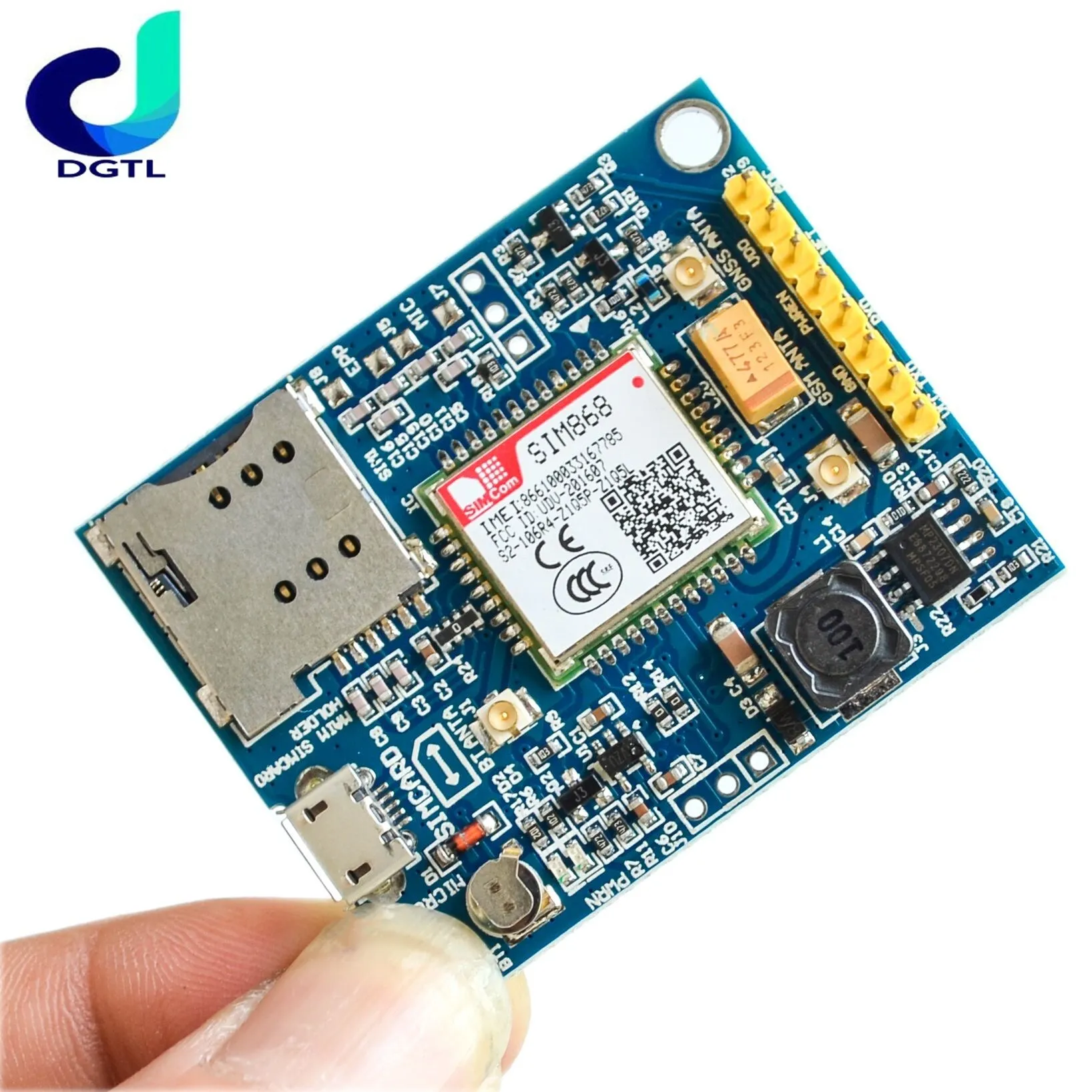 

SIM868 GSM GPRS GPS BT CELLULAR MODULE,MINI SIM868 board SIM868 breakout board,instead of SIM808