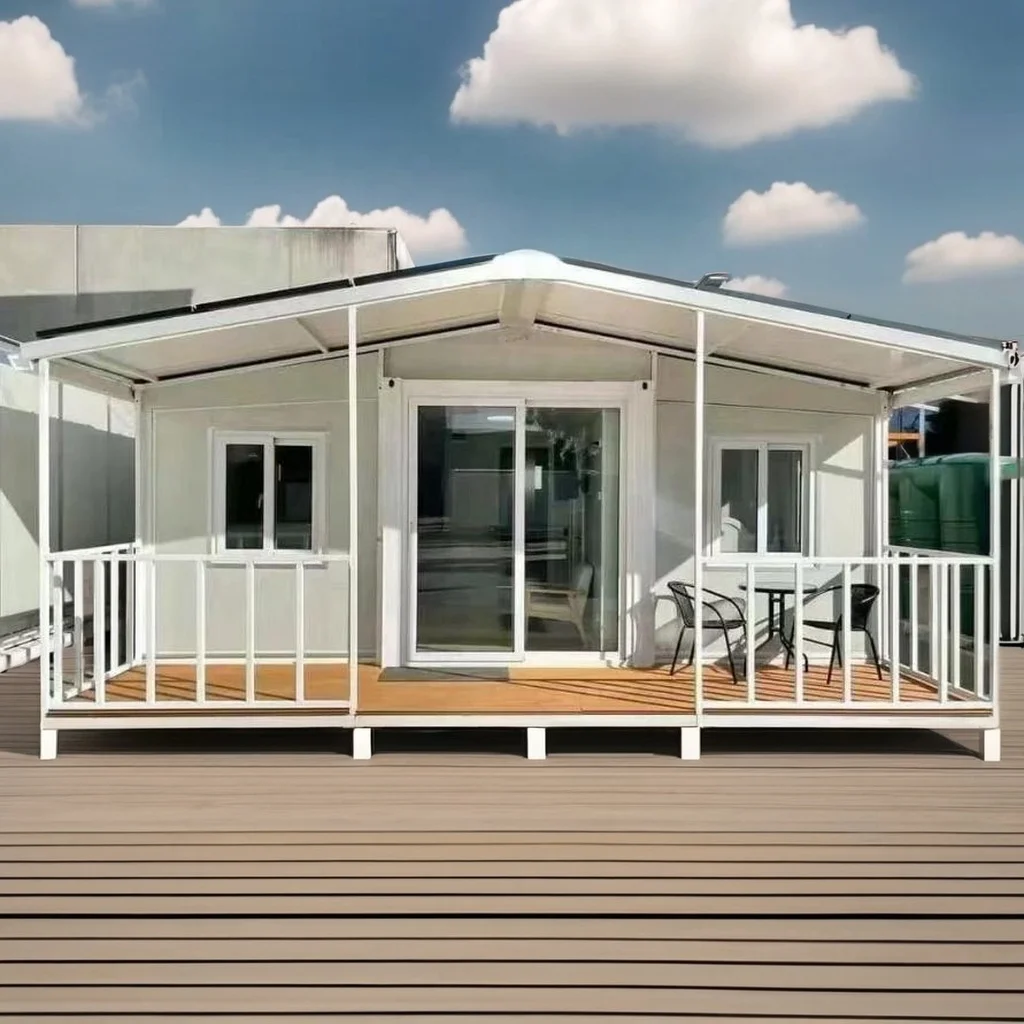 Folding House Easy Install 20ft 40ft with 2 3 4 Bedroom Modular Home Foldable Expandable Container Prefab House