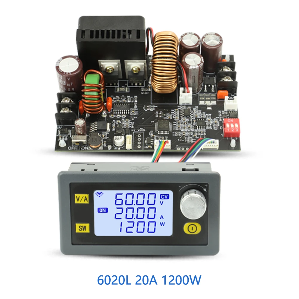 20A / 1200W 15A / 900W Adjustable DC Stabilized Voltage Constant Voltage Constant Current Step-down Module Board Power Supply