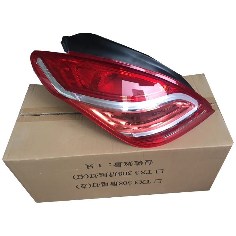 1pcs car bumper tail light for Peugeot 308 taillight 2012~2015y car accessories Taillamp for Peugeot 308 rear light fog