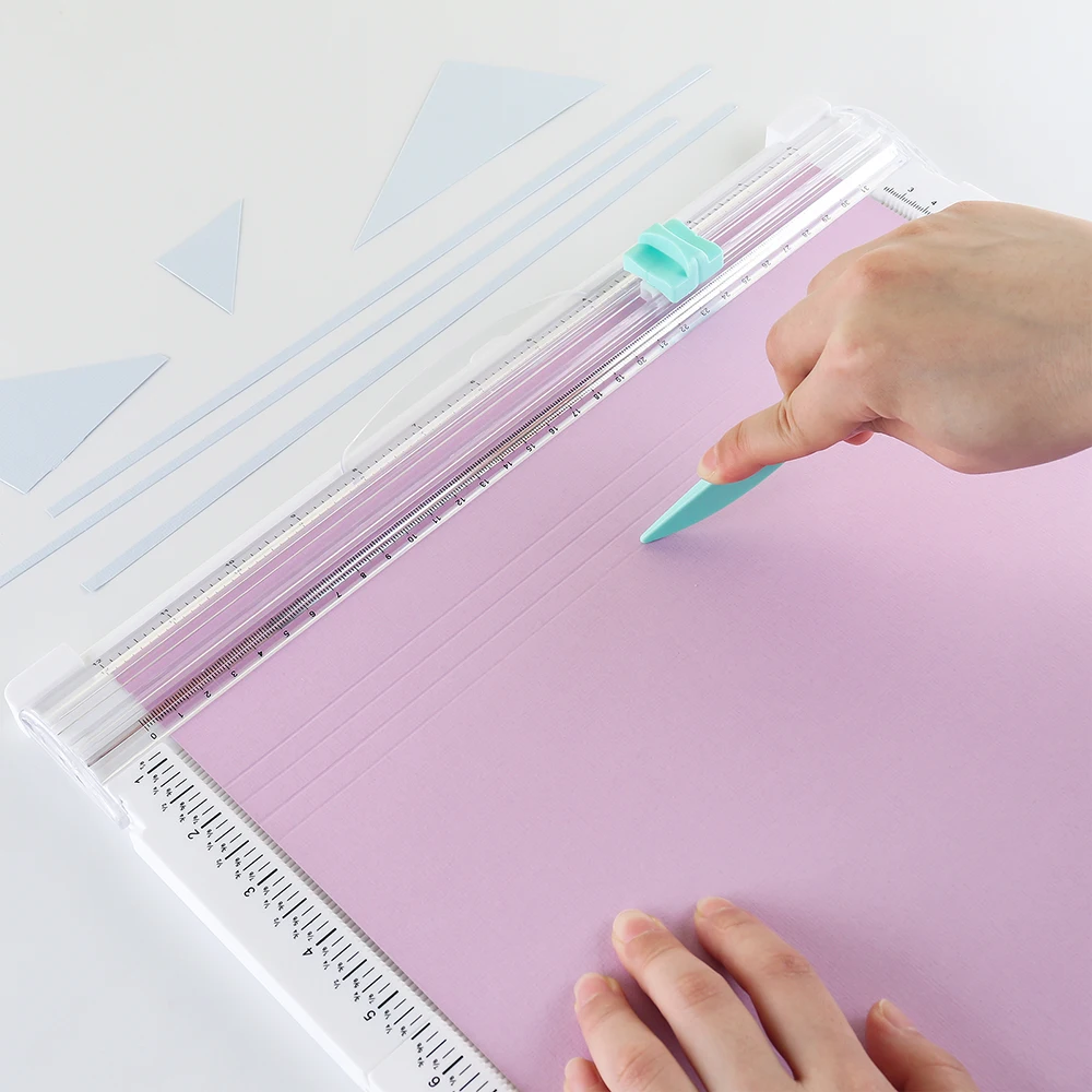 2026 New Foldable Paper Trim and Scoring Board Useful Paper Cutter Machine Folding Scorer for DIY Paper Card Cutting Supplies view 6