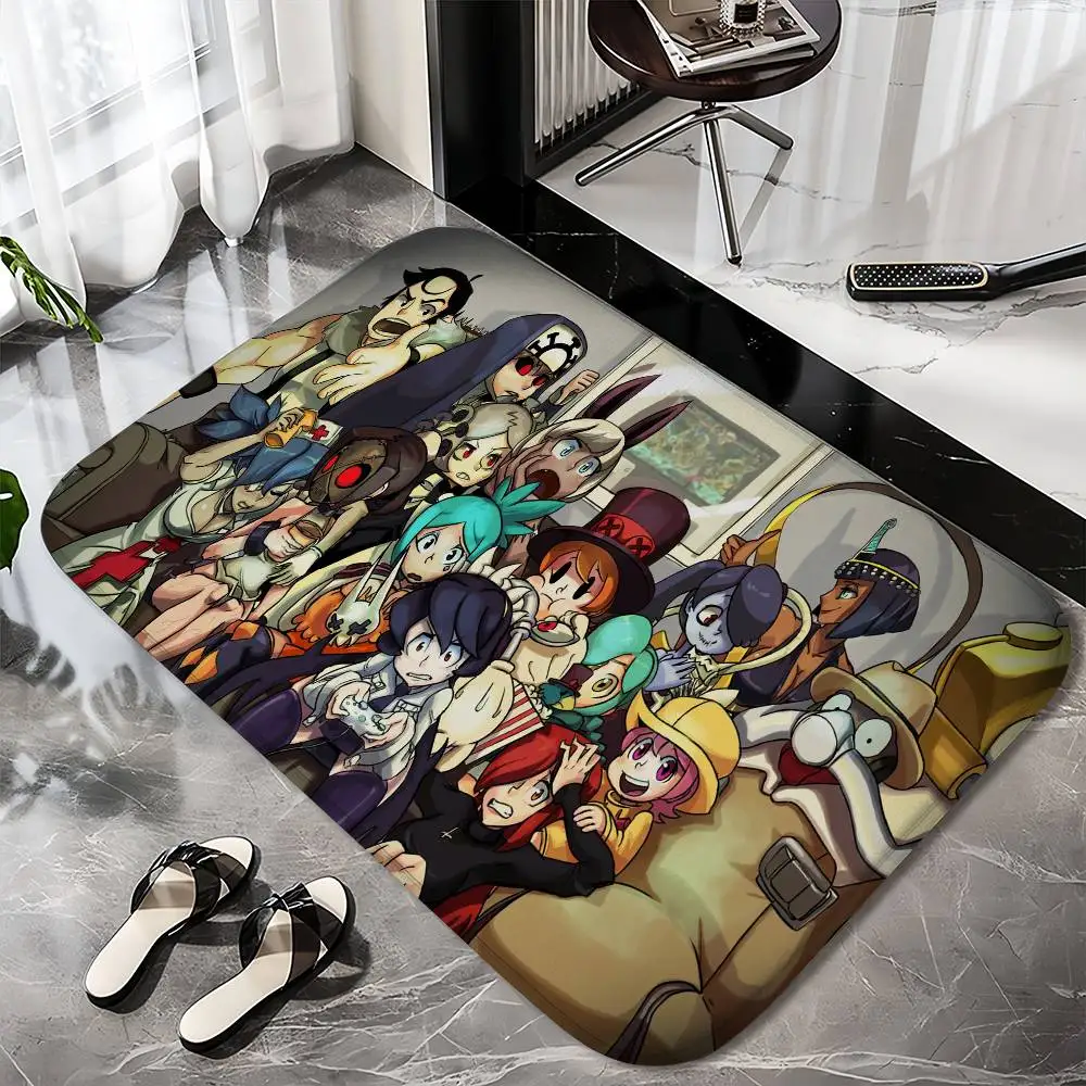 

Skullgirls Floor Mat Printed Large Carpets Room And Bedroom Carpets Bathroom Anti Slip Door MATS Small Carpets