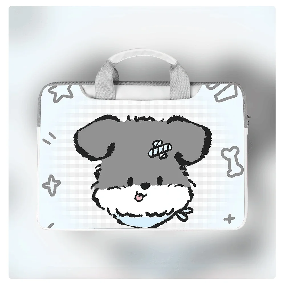 

Cute Dog Print Laptop Bag Cover Laptop Case for Macbook Case 12 14.6 15.6 16 Inch Macbook Air Storage Bag Briefcase Holiday Gift