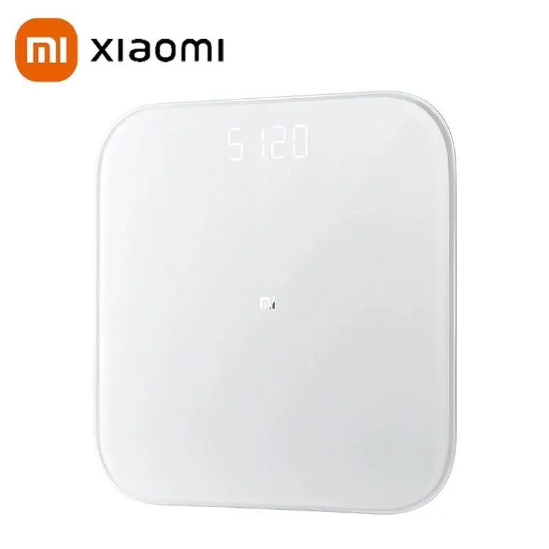 

Новые умные весы для тела Xiaomi Mijia 2, цифровой светодиодный дисплей, домашнее измерение веса для умного домашнего фитнеса, баланса здоровья