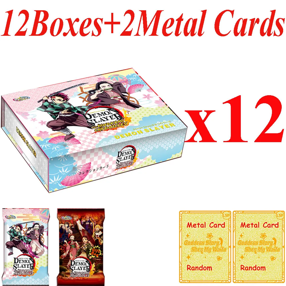 Wholesale Senka Demon Slayer Cards Rare Flash SSP SP Card Tanjirou Kamado Nezuko Character Collection Cards Children Toy Gift