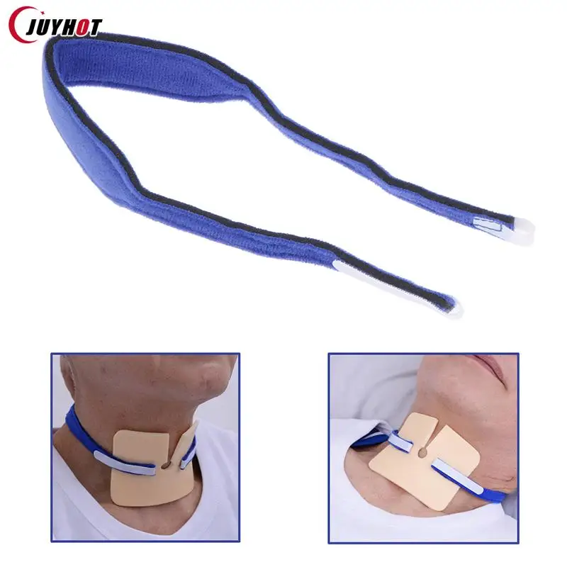 1pc Medical Tracheal Catheter Ultra-soft Fixation Tracheotomy Tube Strap Soft Sponge Neck Support Tracheostomy Fixed Belt Holder