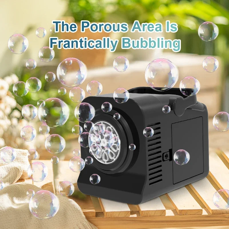 Outdoor Large Quantities Bubbles Wedding Games Children's Bubble Machine Toy Play Interact Without Batteries Bubble Water