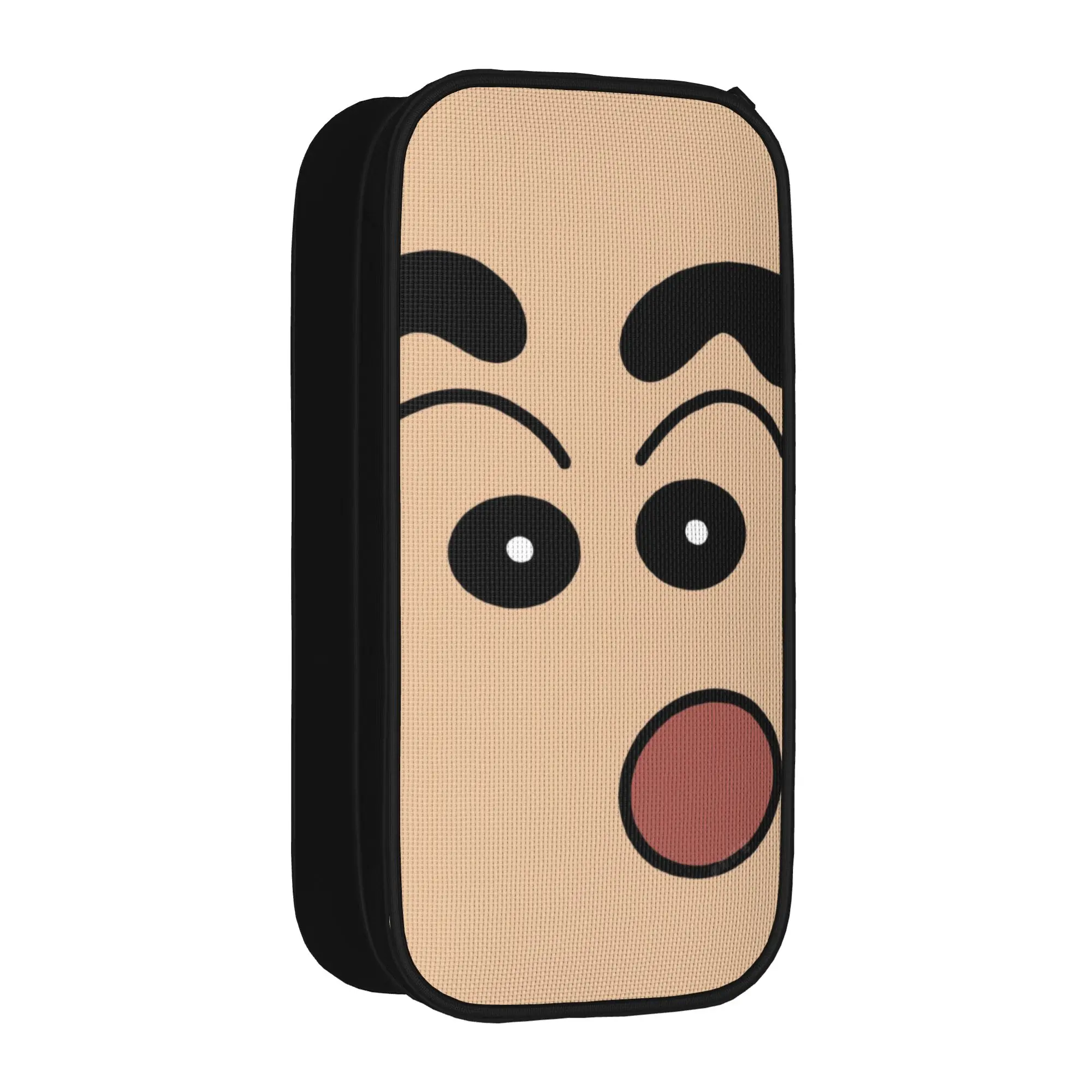

Crayon Shins-chans Cartoon Anime Accessories Pencil Case Large-capacity Office Accessories Pen Case Birthday Gift
