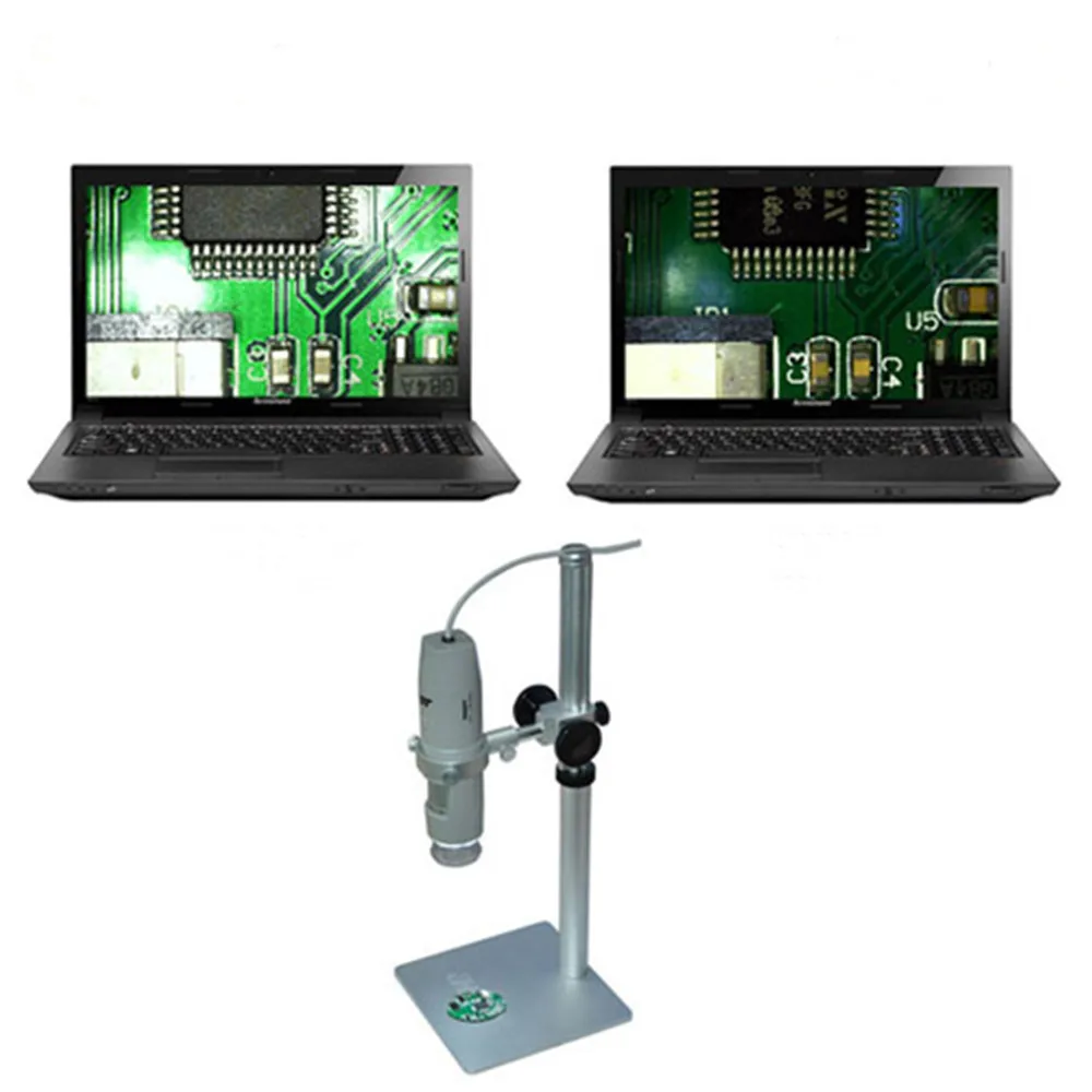 1-500X  5MP USB OTG Polarizing Digital Microscope for Windows and Andriod