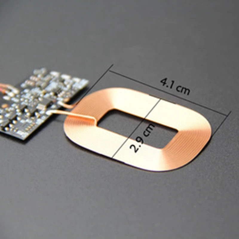 Módulo receptor do carregador sem fio, PCBA Board Coil, Qi universal Android