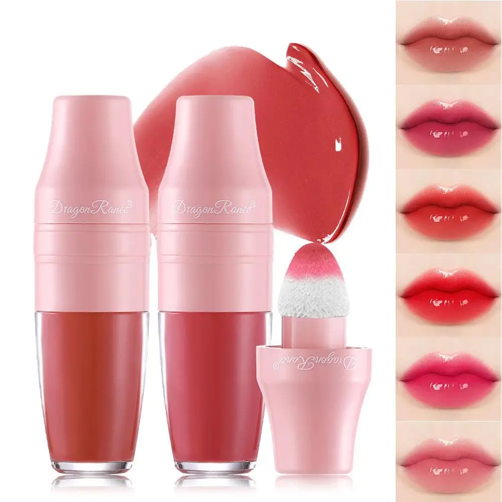 Dragon Ranee 6 Color Shake & Go Liquid Blush, ลิปสติก Waterproof Water Long Lasting Lipstick Liquid K7G0