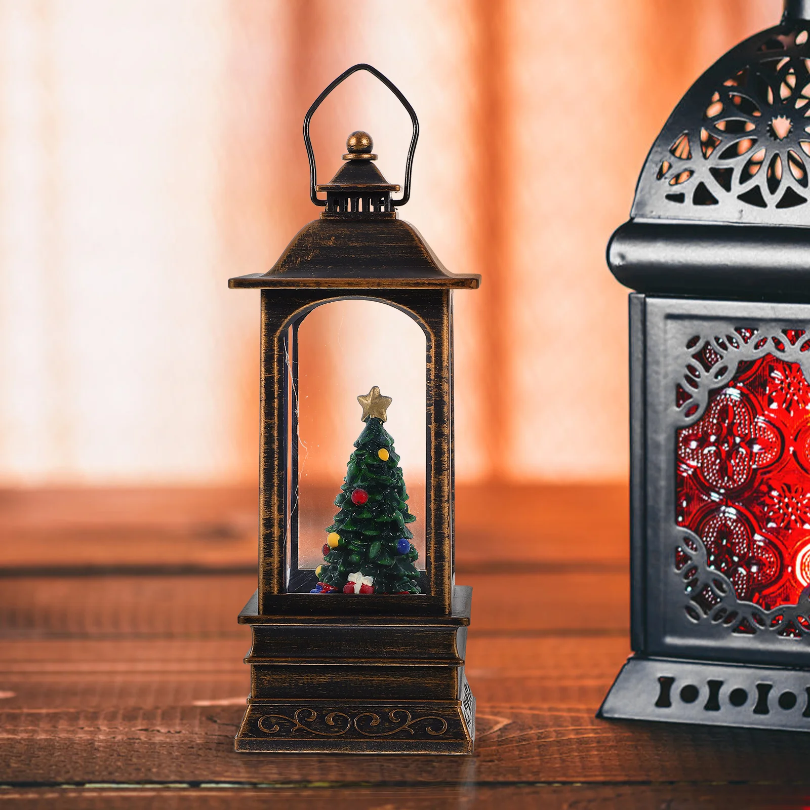 

Christmas Decoration 3D Illuminated Desktop Lamp for Holiday Party Indoor Decorative Light Xmas Luminous Ornament