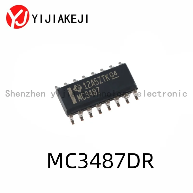 5pcs New original SMT MC3487DR SOP-16 four way differential line driver chip price advantage