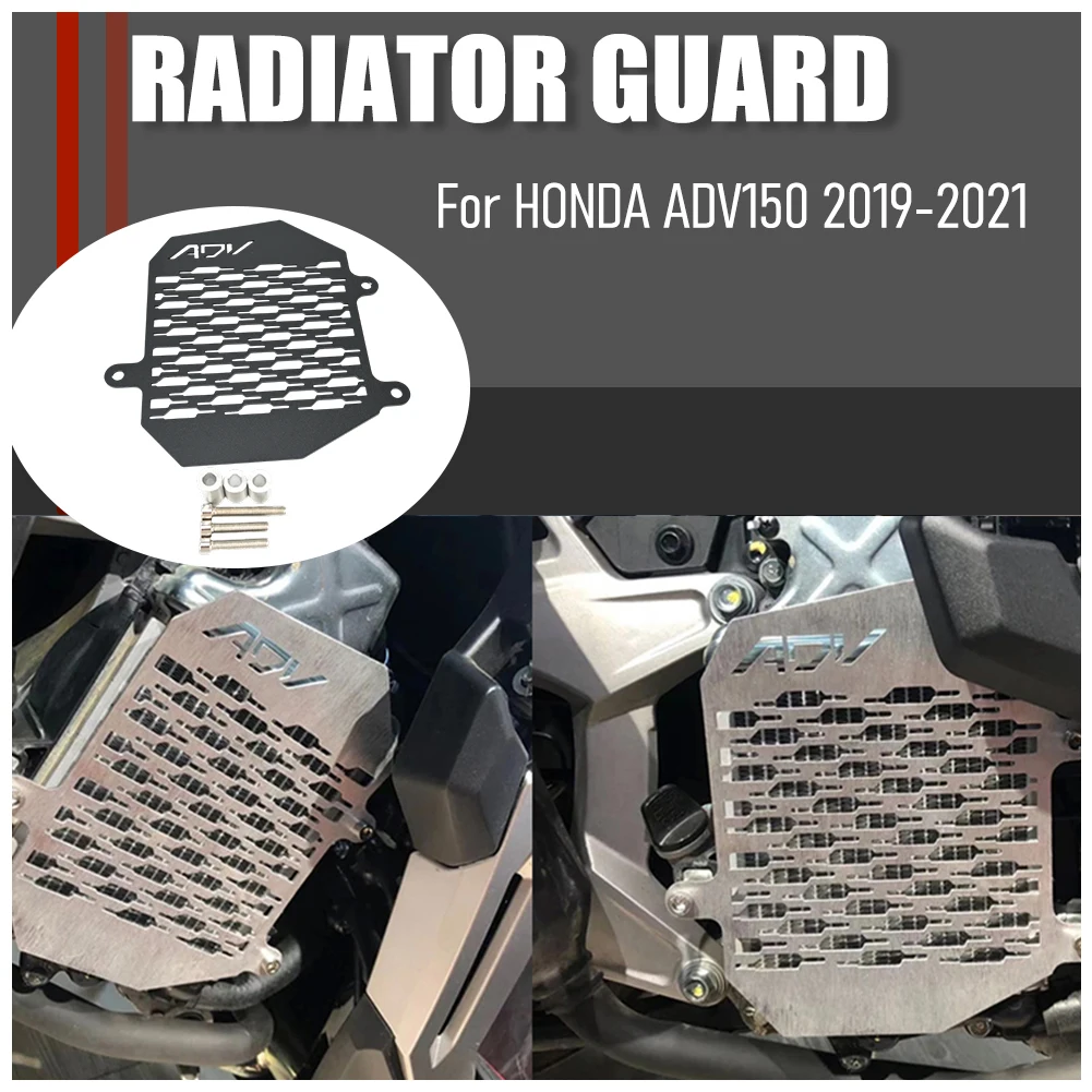 

For HONDA ADV150 ADV 150 ADV-150 2019-2021 Accessories Motorcycle Radiator Guard Grille Protector Grill Cover Engine Cover CNC