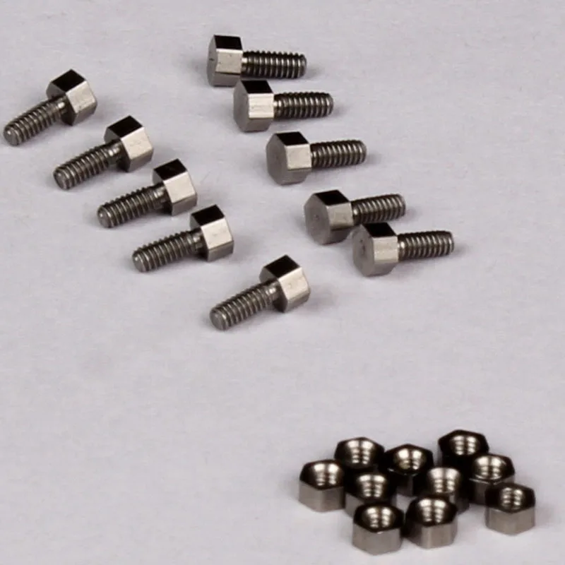 

1:14th Scale Metal Simulation 1.6 1.2 External Hexagonal Screws and Nuts for Tamiya RC Truck SCANIA 770S R620 VOLVO BENZ Car