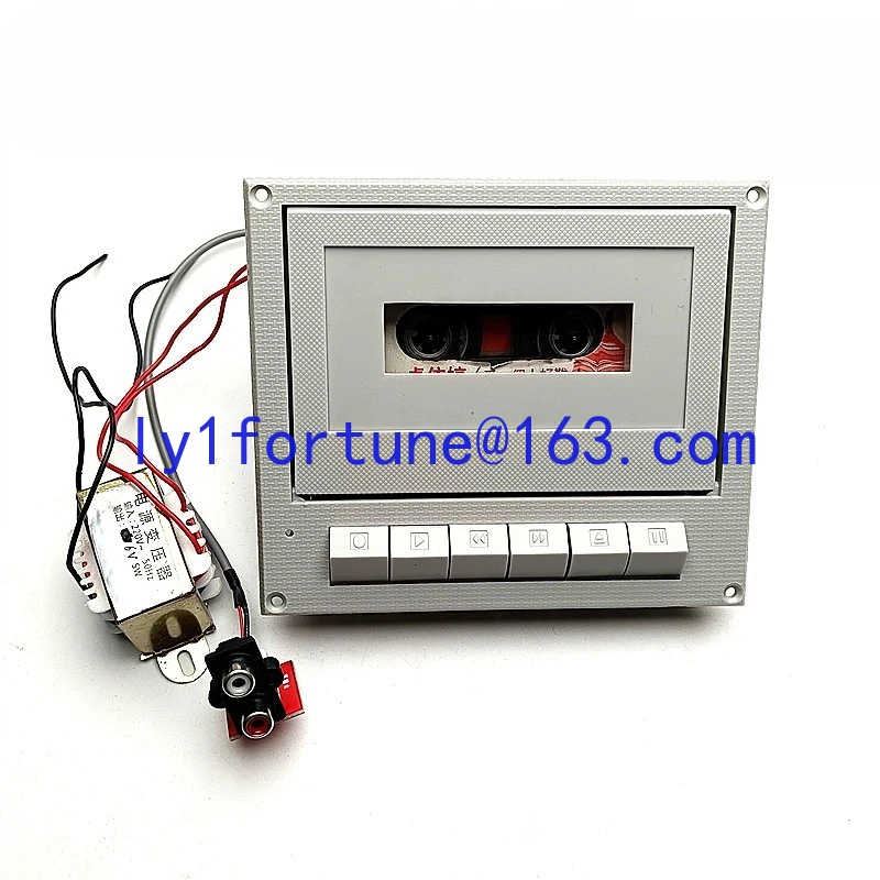 TA7668 Stereo Tape Recorder Head Front Amplification Board DIY Kit, Card Base Recorder