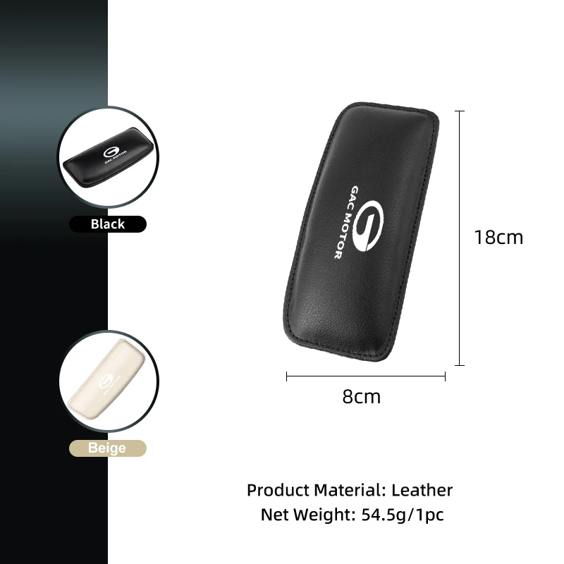 Leather Car Knee Pad Thigh Support Armrest Elbow Cushion Auto Interior Accessories For Trumpchi GAC GS3 GS4 GS5 Coupe GA4 GS8
