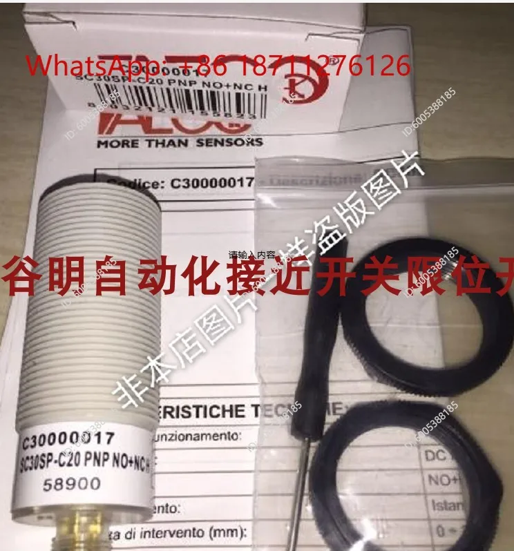 New Italian AECO Capacitive Proximity Switch SC30SP - C20 PNP NO + NC SC30SP-CE25 PNP NO+NC H AD3 SC30SP - CE25 PNP NO + NC H