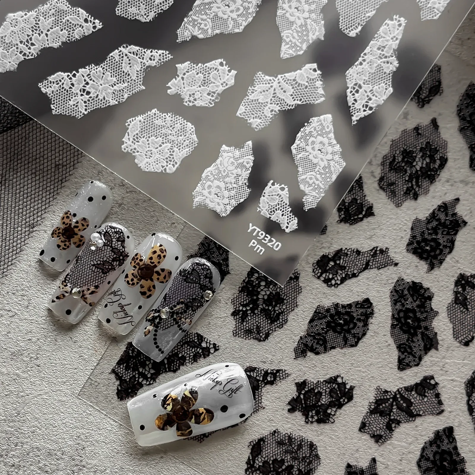 Vintage Leopard Print Five-pet - Nail Art Leopard review and price
