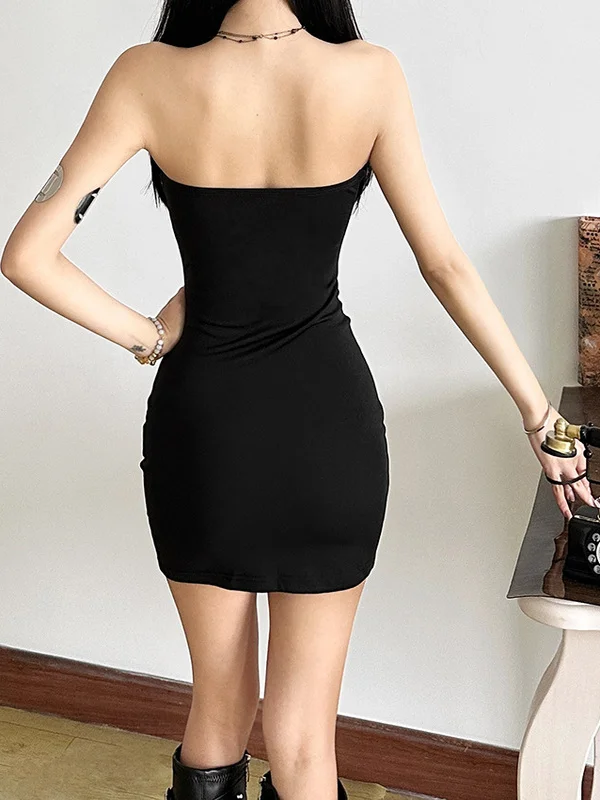 YZAN ชุดกระชับสัดส่วนแบบไขว้ทรงสลิม รุ่น Bal Me Wrap Bodycon Dr Autumn คอลเลคชั่นใหม่ล่าสุดสำหรับผู้หญิง แฟชั่นเอวกลาง ทรงเอไลน์ถักนิตติ้ง...