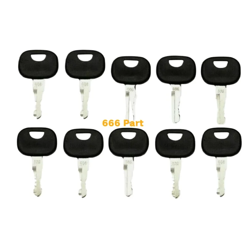 10pcs key For 606 Liebherr & JD Heavy Equipment Key 10221073