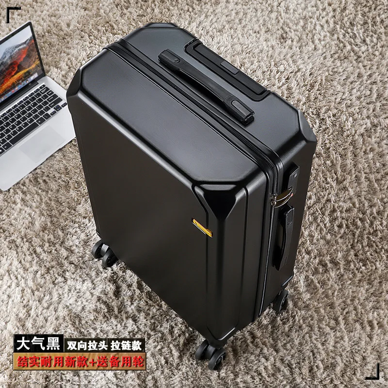 20 22 24 26 28 IN Aluminum Frame and Zipper Styles Rod Password Travel Large Capacity Sturdy and Durable Universal Wheel Luggage