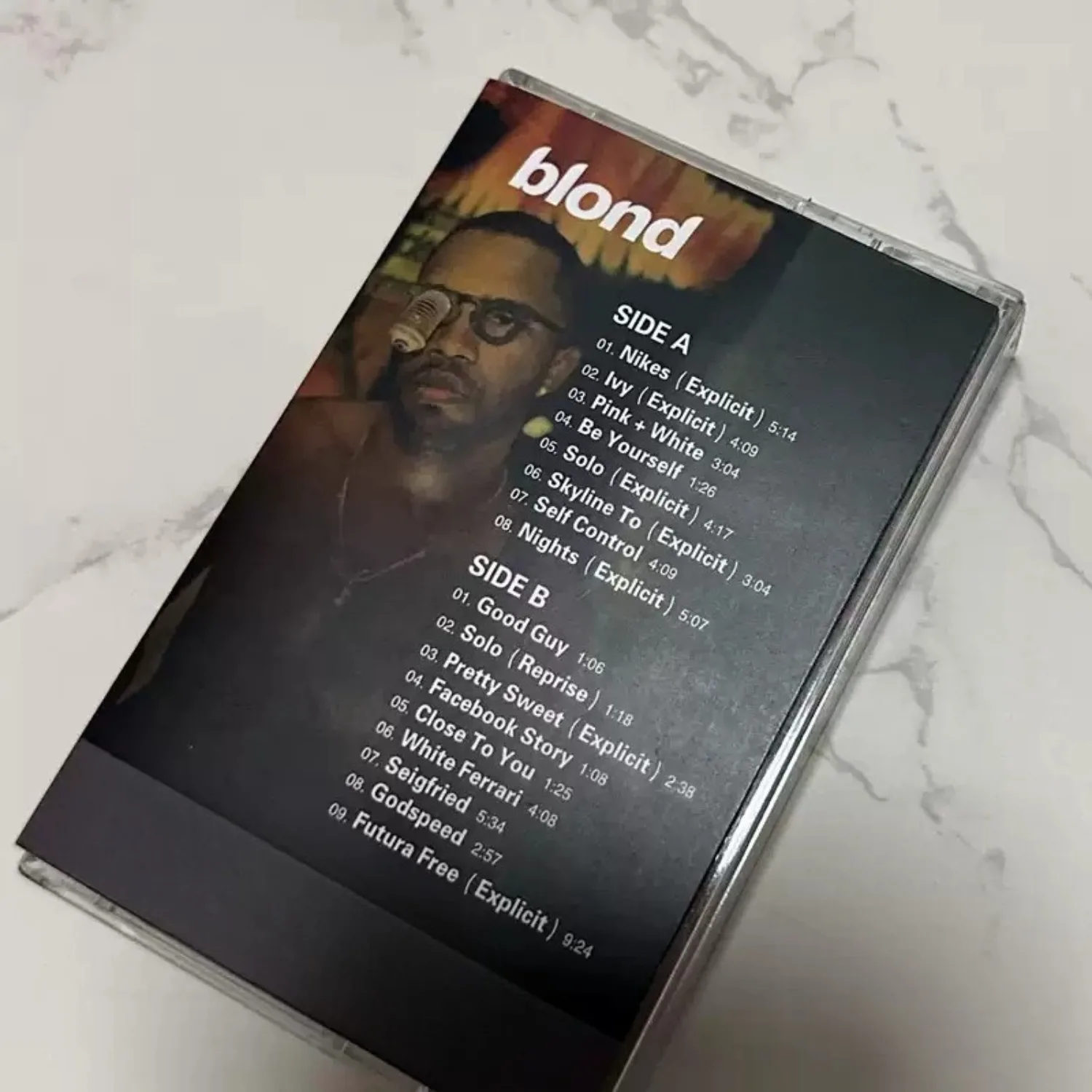 Cassette de musique R&B rétro, couverture sur le thème de la photographie de portrait, collection de morceaux narratifs émotionnels, pour les amateurs de musique rétro