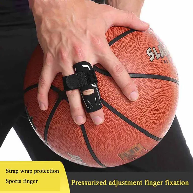 

Sports Basketball Finger Splint Guard Band For Finger Arthrosis Protect Brace Finger Protector Guard Finger Sleeve 1pc