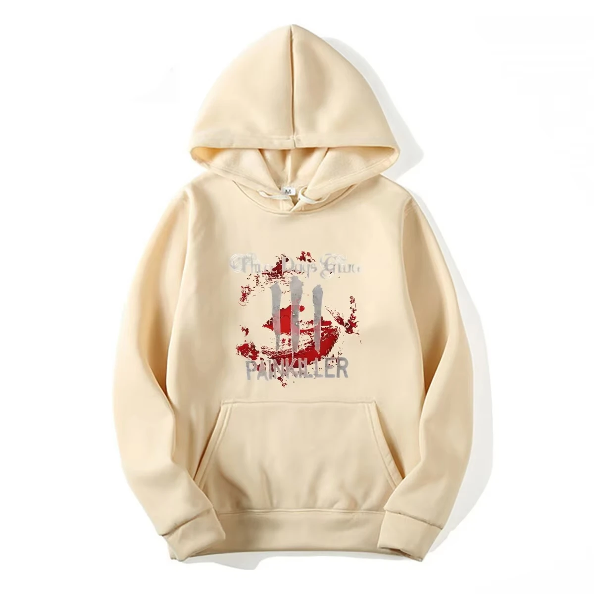 Harajuku Anime Clothes هودي جرافيك هودي ثلاث أيام نعمة الألم القاتل مقنعين البلوز