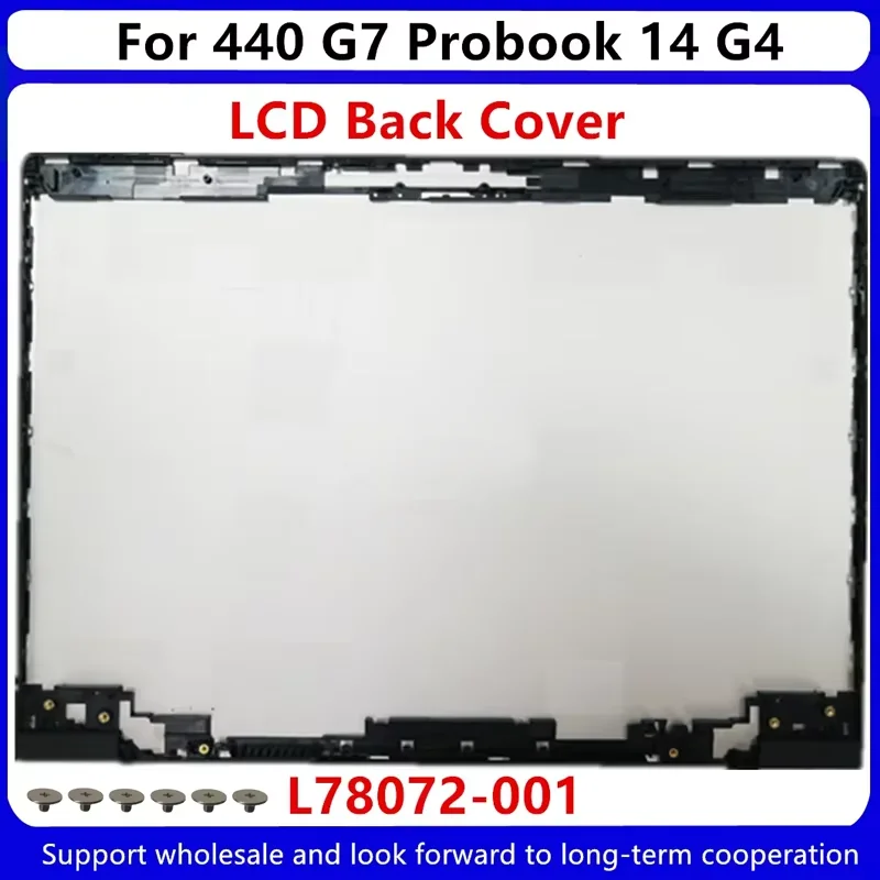 

Новинка для Kailxuling ProBook 440 G7 Probook 14, задняя крышка ЖК-дисплея, серебристая L78072-001