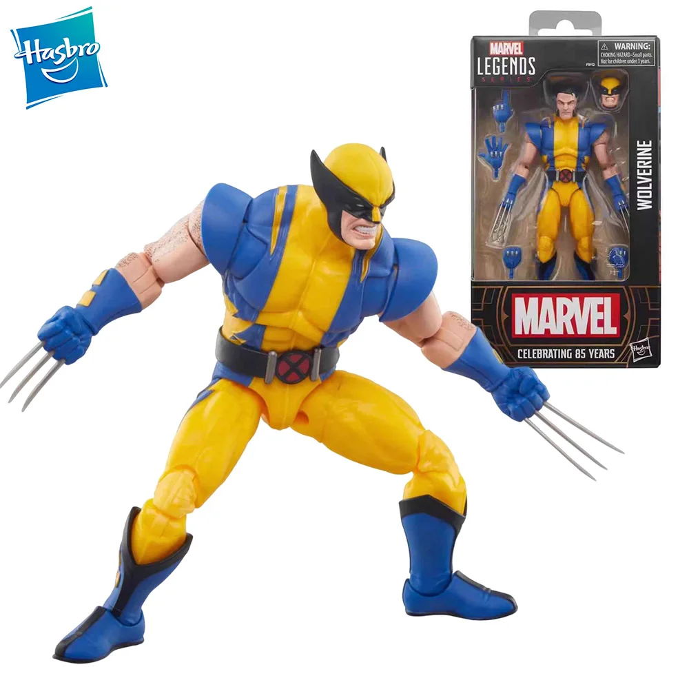 Origina Hasbro Marvel Legends Erstaunliche X-Men Comics Wolverine 85Th Anniversary Anime Figur Action Figur Modell Spielzeug für Jungen