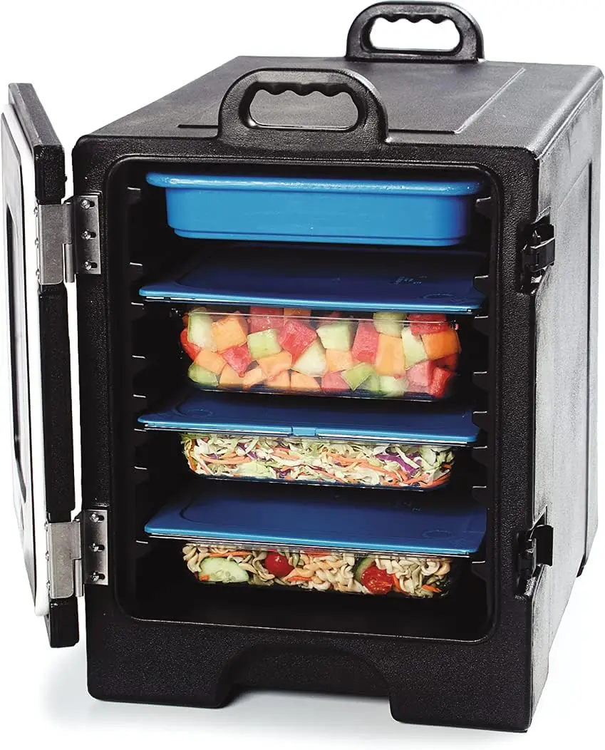 

Carlisle FoodService Products Cateraide Insulated Front Loading Food Pan Carrier with Handles for Catering, Events