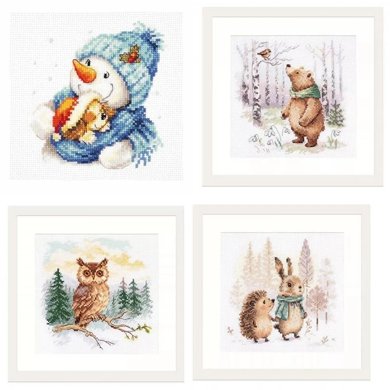 7341 Cross stitch kits Cross-stitch Christmas homefun All for handiwork cross embroidery kit Craft kit cross stitch sets Diy