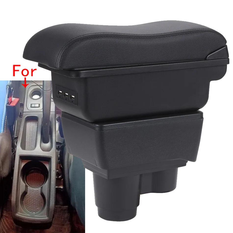 For Renault Duster Armrest For Dacia Duster Armrest Box 2019-2024 Center Console Storage Box Decoration Accessories leather