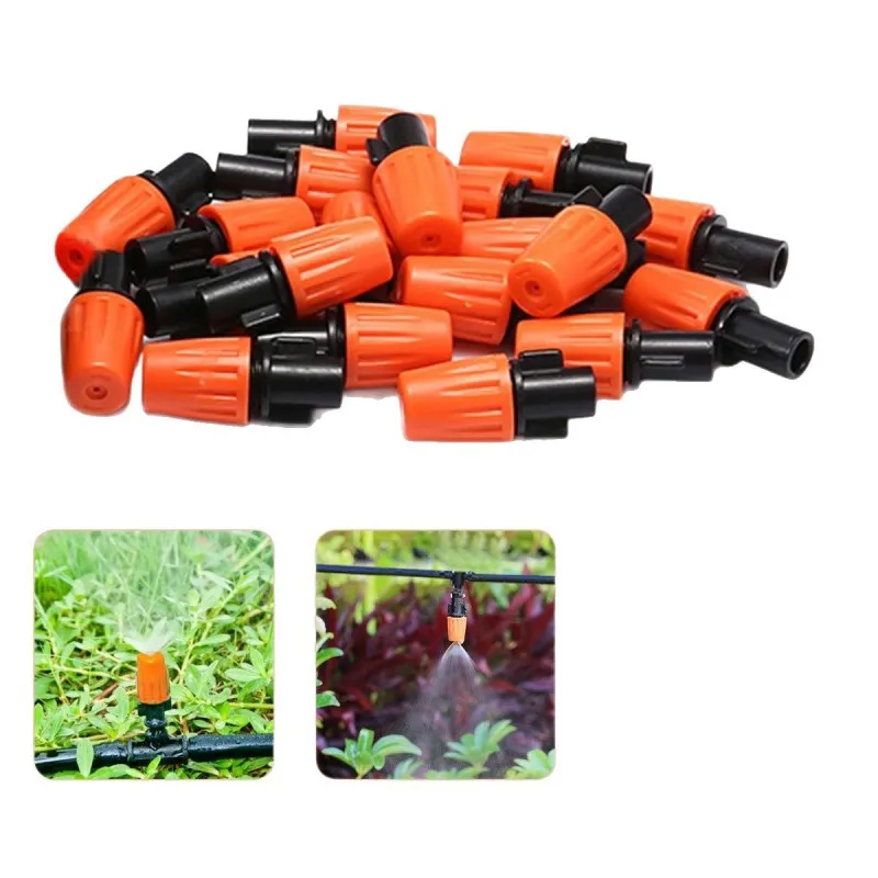 

Automatic Micro Irrigation System Outdoor Plastic Drip Watering Kit with Misting Nozzle
