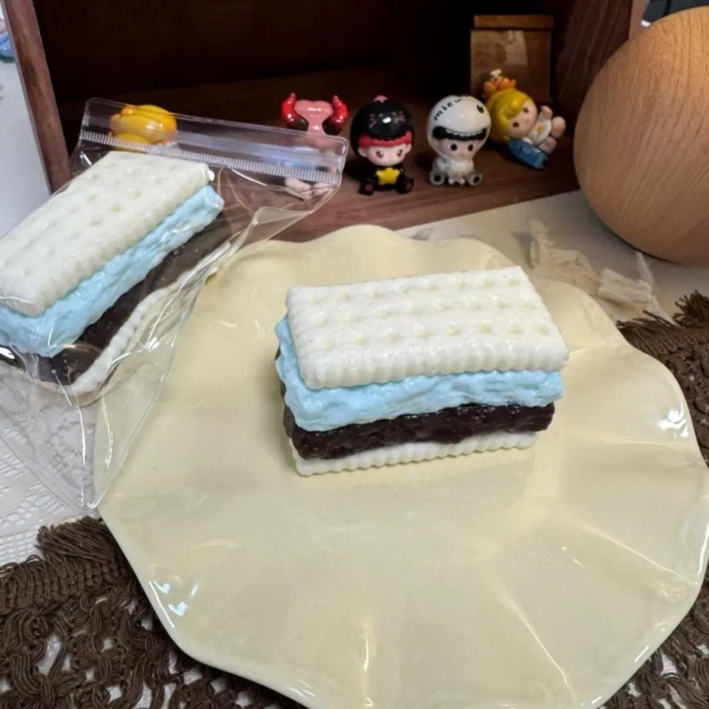 Regalo lindo pastel postre apretar silicona de calidad alimentaria juguete de descompresión suave creativo pegajoso alivio relajarse