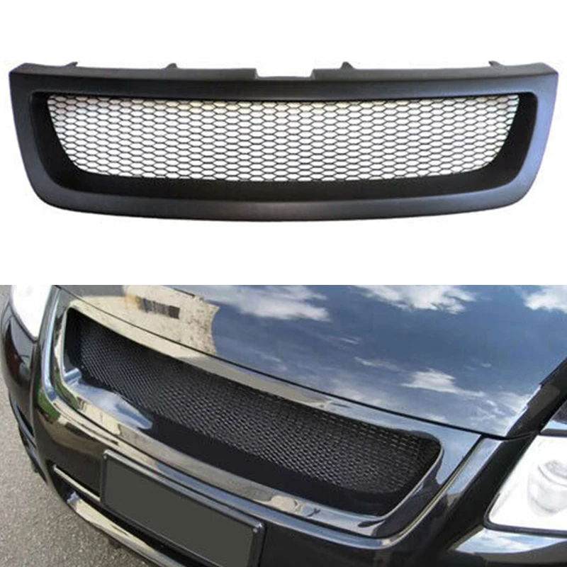 For VW Volkswagen Touareg 2004 2005 2006 2007 Year Front Bumper Racing Grille Grill Body Kit Accessorie