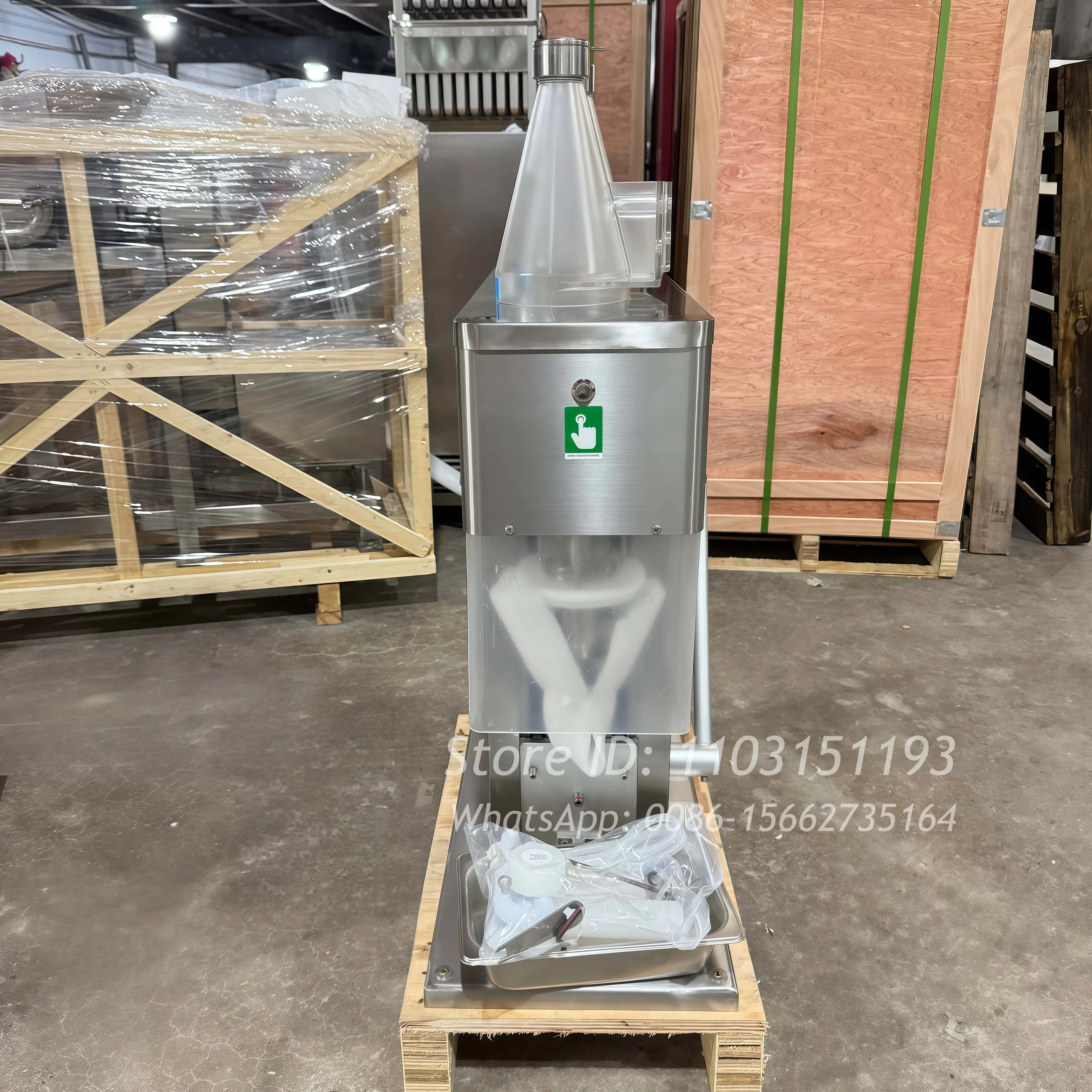 Yüksek Verimli 220V 110V 750W  - Frozen Yogurt Machine Commercial incelemesi ve fiyatı