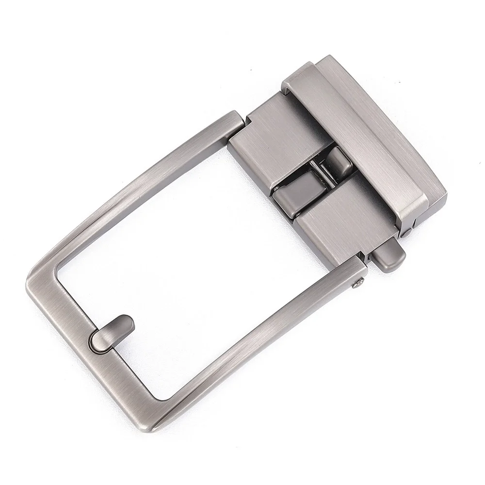 Wytrzymała klamra do paska męskiego biznesowego, rzemiosło DIY, zamiennik, automatyczne klamry do paska, stop cynku, casualowa klamra do paska 3,5 cm
