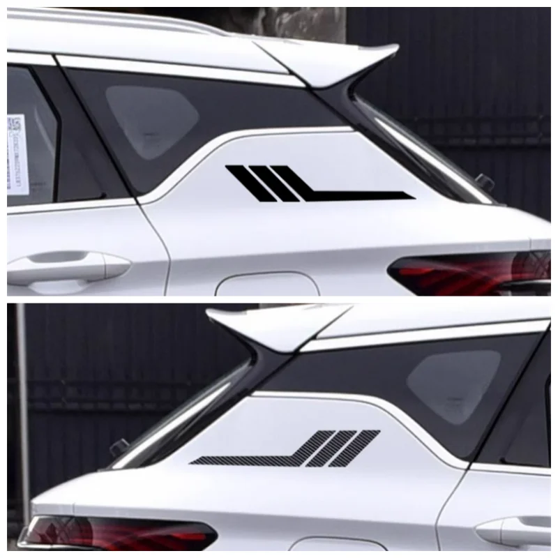 Exterior Accessories LHD For GEELY Coolray Cool Binray Cool 2022 2023 Rear Window Louvers Car Wing Sticker Cover Trim