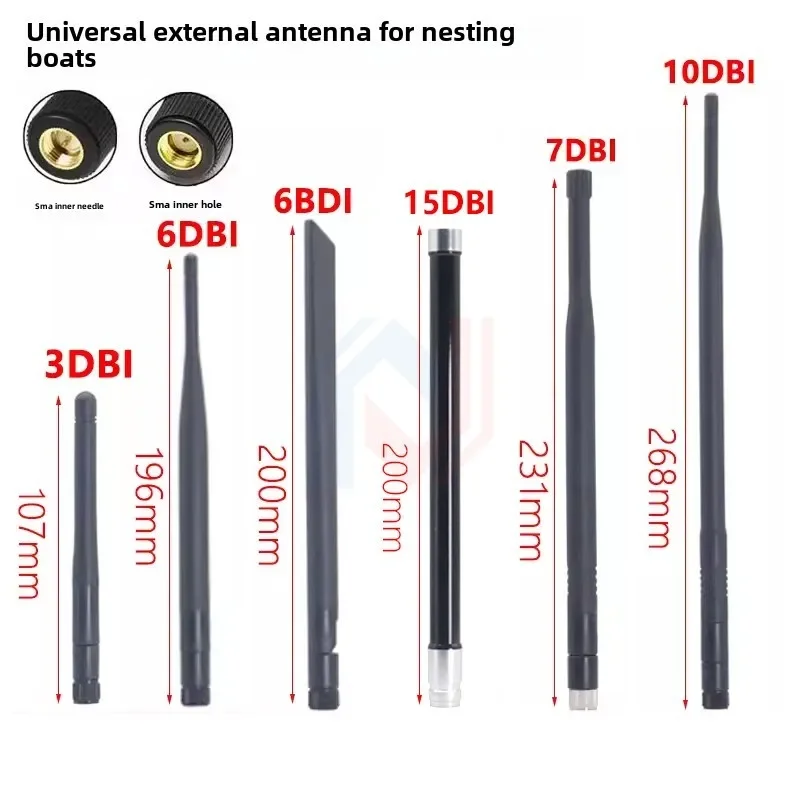 Nest Boat Antenna Waterproof Boat Antenna Remote Control Boat Remote Modification Signal Enhanced 2.4G Wireless WIFI