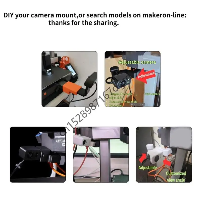 

Набор камеры 3D -принтера для K3C Compatible мгновенно отслеживание в реальном времени 634a