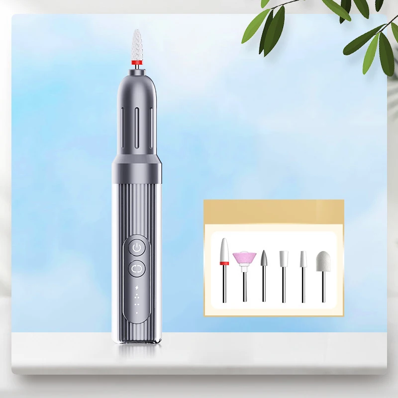 جديد المنزلية الكهربائية مسمار طاحونة المحمولة الغبار مسمار أدوات الرسم تلميع والجلد الميت المهنية مسمار الفن طاحونة