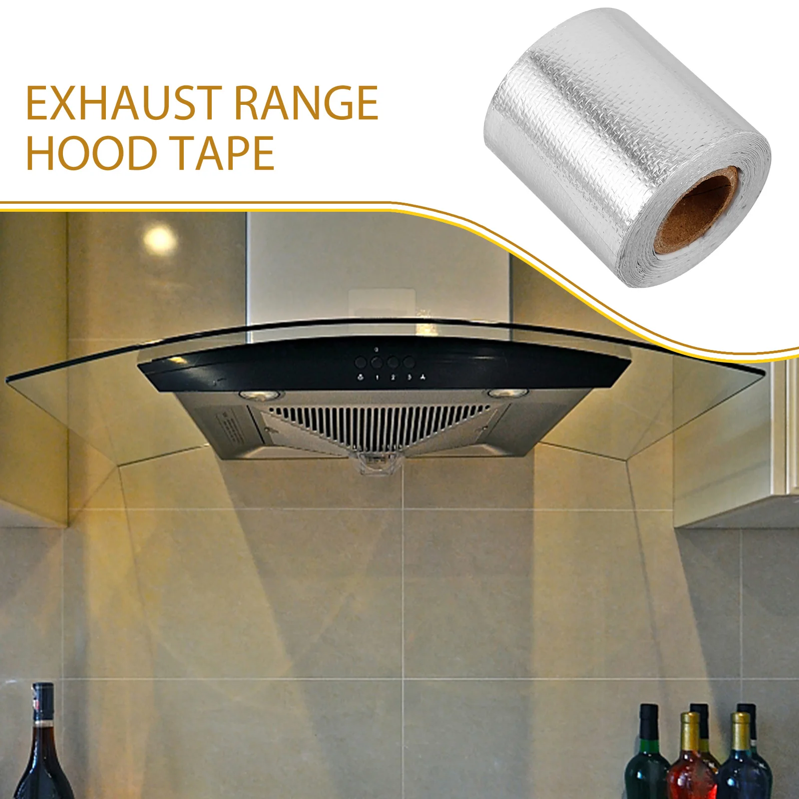 

1 Roll Aluminum Foil Heavy Duty For Hvac Ducting Tube Insulation Silver Tape Industrial Strength Thermal Adhesive Waterproof